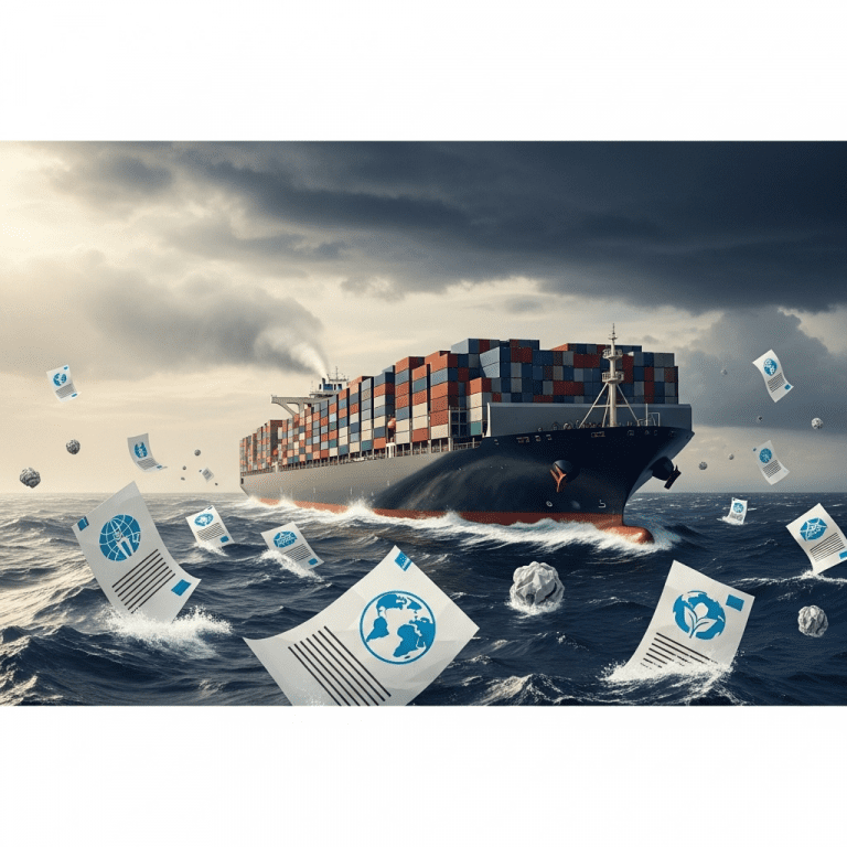 Global Shipping Emissions Deal Sinks After Last-Minute Collapse: Impact on Energy Markets in 2025