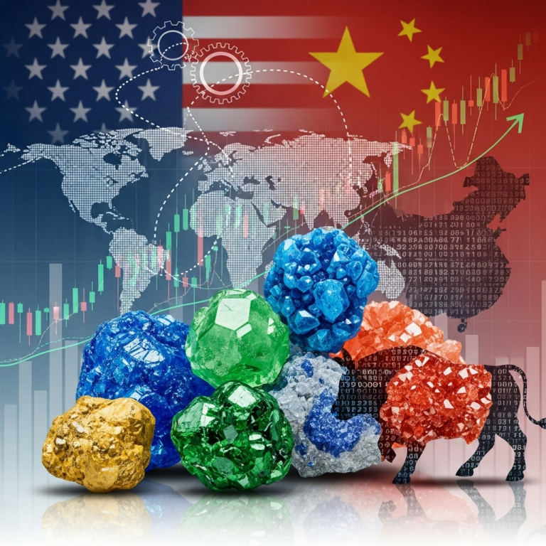 Rare Earths Shares Soar as US and China Battle Over Export Controls in 2025