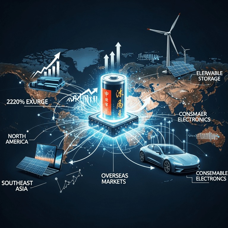 China’s Battery Giants Flood Overseas Markets as Exports Surge 220% in 2025 China’s Battery Giants Flood Overseas Markets as Exports Surge 220% in 2025