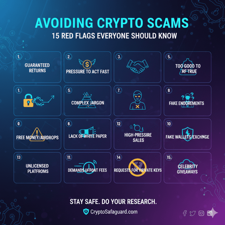 Crypto Scams: 15 Red Flags to Protect Your Investment in 2025 Crypto Scams: 15 Red Flags to Protect Your Investment in 2025