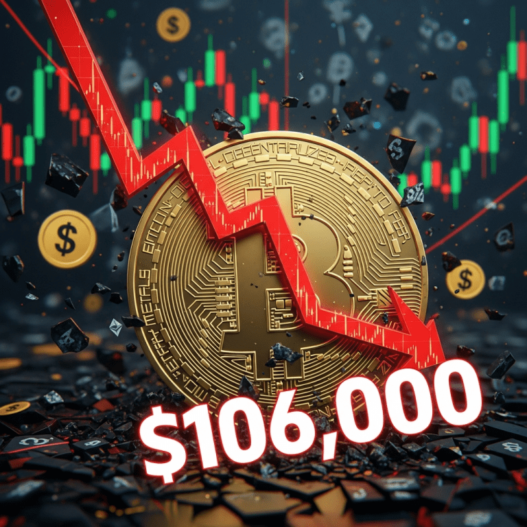 Bitcoin Price Crashes to $106,000: Bulls and Traders React to Volatility