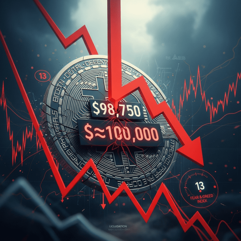 Bitcoin Price Plunges Below $100,000 Amid Extreme Market Fear Bitcoin Price Plunges Below $100,000 Amid Extreme Market Fear