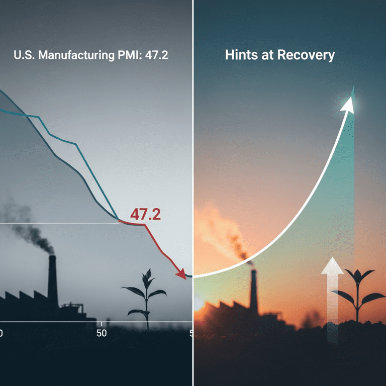 U.S. Manufacturing PMI Slumps to 47.2: Is a Rebound on the Horizon? U.S. Manufacturing PMI Slumps to 47.2: Is a Rebound on the Horizon?