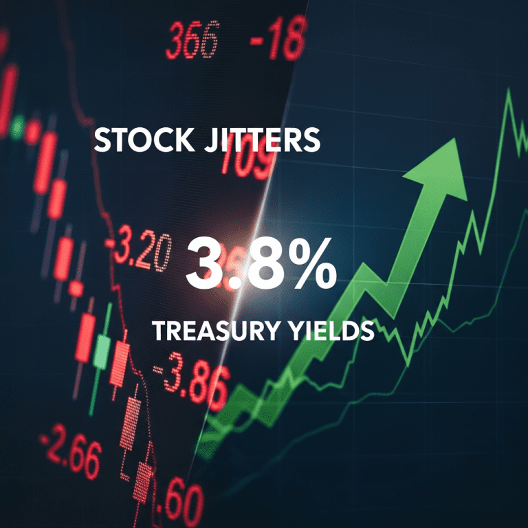 Stock Jitters Intensify as Strategists Target 3.8% Treasury Yields Stock Jitters Intensify as Strategists Target 3.8% Treasury Yields