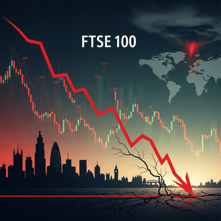 FTSE 100 Set to Fall as Global Stocks Drop Amid Surge in Volatility FTSE 100 Set to Fall as Global Stocks Drop Amid Surge in Volatility