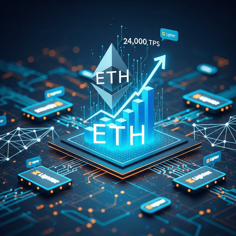 Ethereum ($ETH): TPS Hits Unprecedented 24,000 as Lighter Scales Network Ethereum ($ETH): TPS Hits Unprecedented 24,000 as Lighter Scales Network