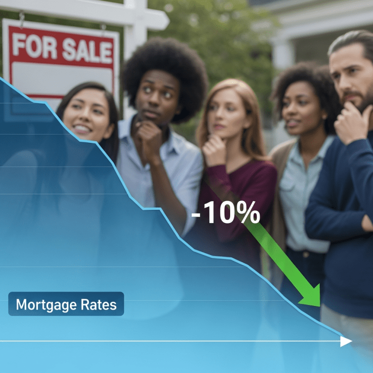 Mortgage Rates Plunge Nearly 10% Since May—Opportunity or Trap?