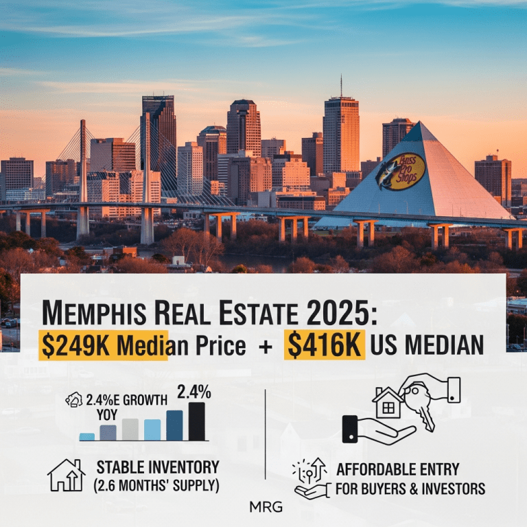 Memphis Homes Remain Affordable: Median Price at $249K Amid Tightening Markets Memphis Homes Remain Affordable: Median Price at $249K Amid Tightening Markets