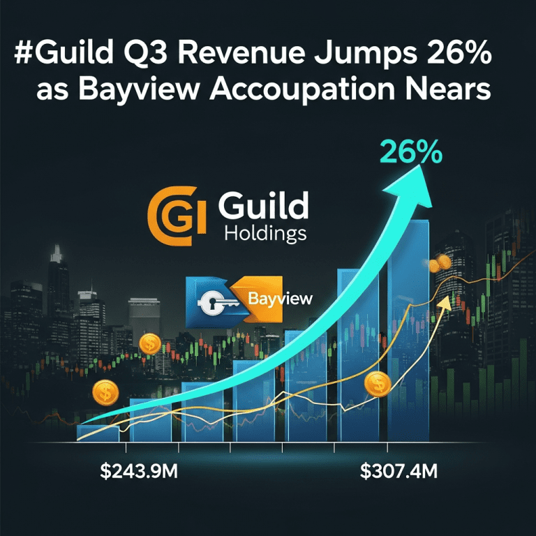 Guild Q3 Revenue Soars 26% to $307.4M Ahead of Bayview Deal
