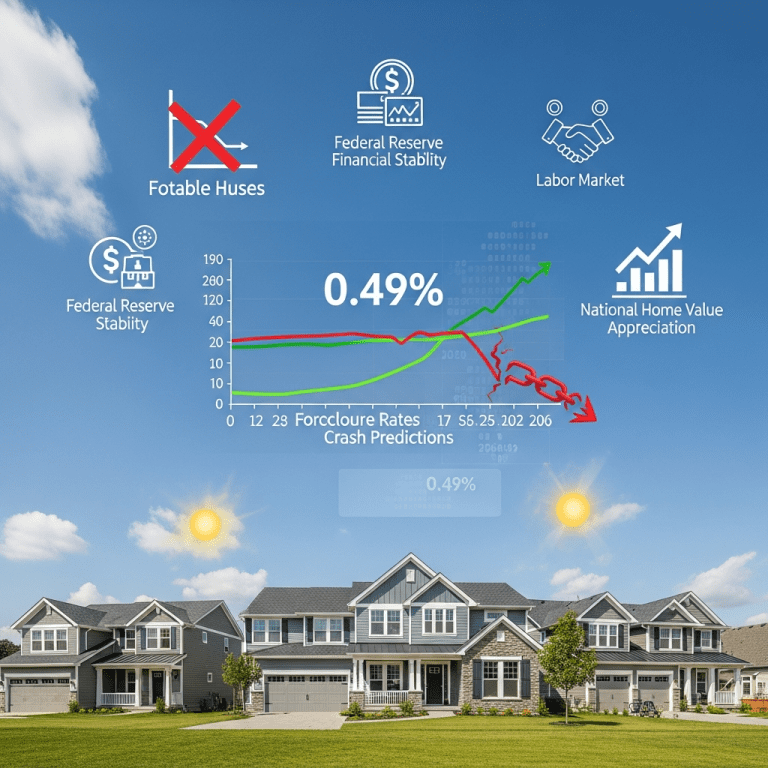 Fed Data Shows Foreclosure Rates Stable Despite Housing Market Shifts Fed Data Shows Foreclosure Rates Stable Despite Housing Market Shifts