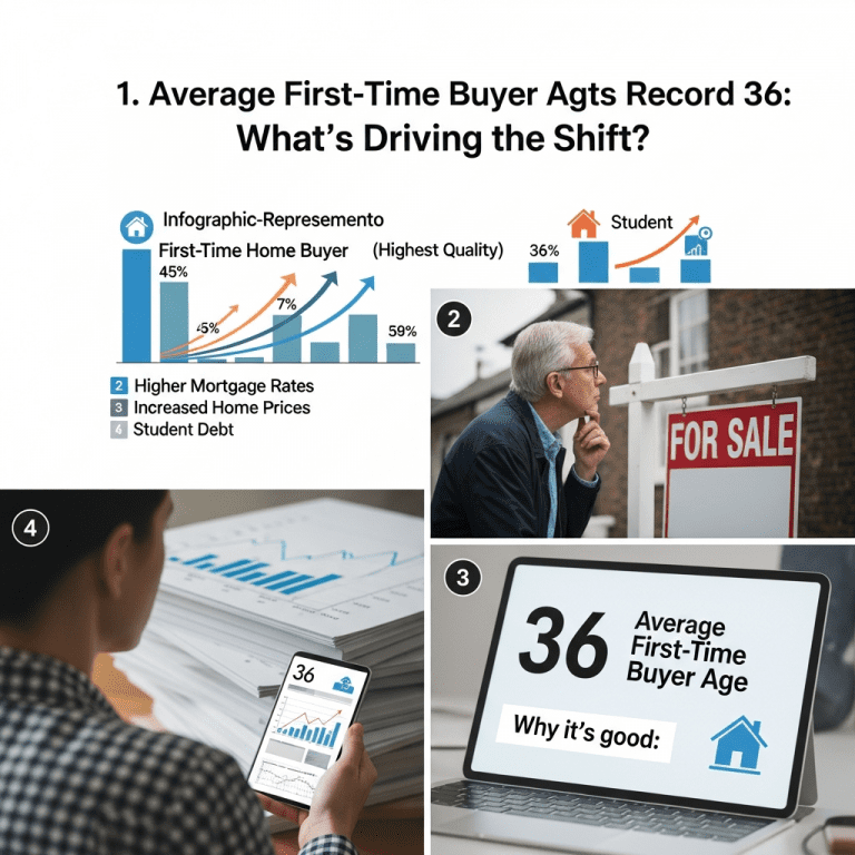 Average First-Time Home Buyer Age Hits Record 36: What’s Driving the Shift? Average First-Time Home Buyer Age Hits Record 36: What’s Driving the Shift?
