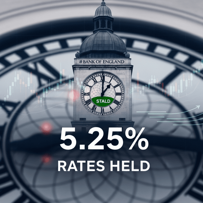 BOE Rate Decision: Bank of England Holds Rates at 5.25% Amid Inflation Pressures BOE Rate Decision: Bank of England Holds Rates at 5.25% Amid Inflation Pressures