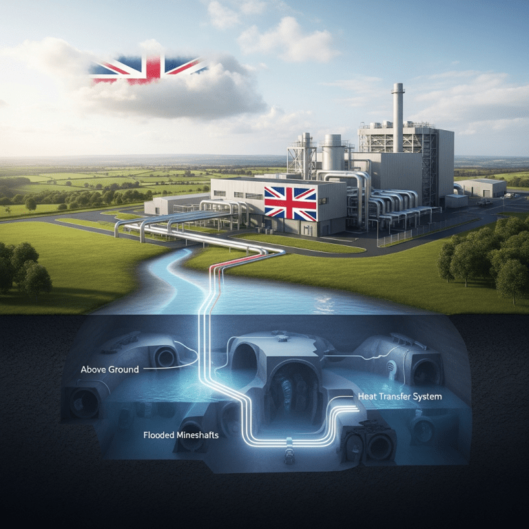 UK Flooded Coalmines Unleash Low-Carbon Heat Potential for Decades UK Flooded Coalmines Unleash Low-Carbon Heat Potential for Decades