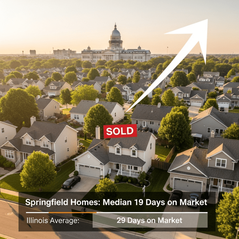 Springfield Homes Sell 35% Faster Than Illinois: 2025 Market Shift Springfield Homes Sell 35% Faster Than Illinois: 2025 Market Shift