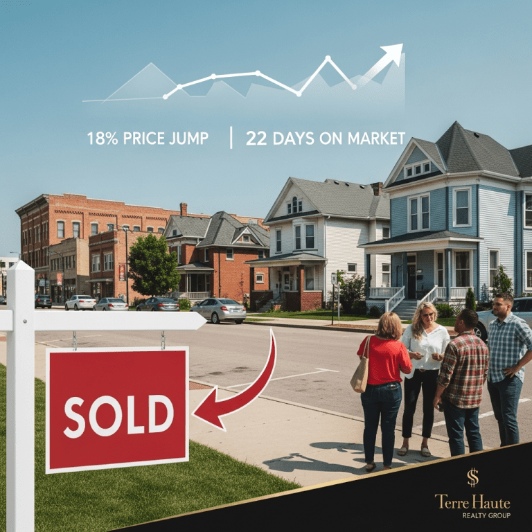 Terre Haute Home Market Soars: Sales Outpace U.S. With 18% Price Gains Terre Haute Home Market Soars: Sales Outpace U.S. With 18% Price Gains