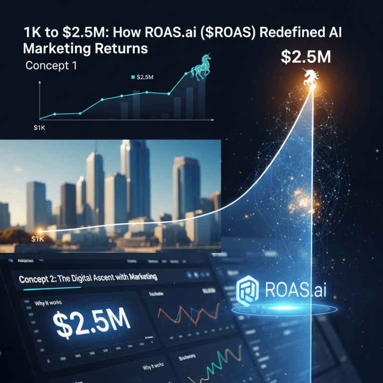 $1K to $2.5M: How ROAS.ai ($ROAS) Redefined AI Marketing Returns $1K to $2.5M: How ROAS.ai ($ROAS) Redefined AI Marketing Returns