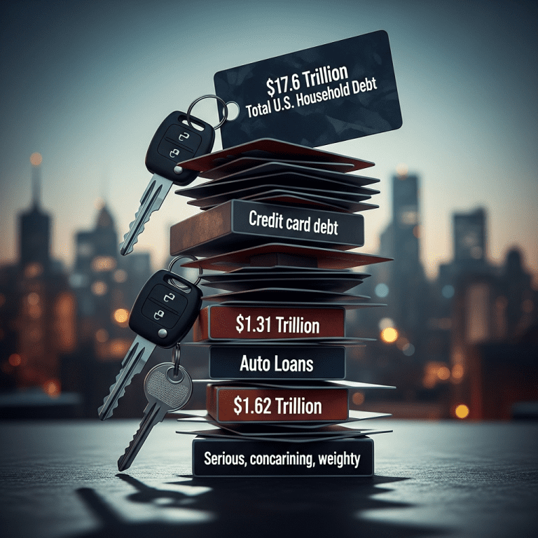 Americans Owe $17.6 Trillion: Auto and Credit Card Debt Hit Record Highs Americans Owe $17.6 Trillion: Auto and Credit Card Debt Hit Record Highs