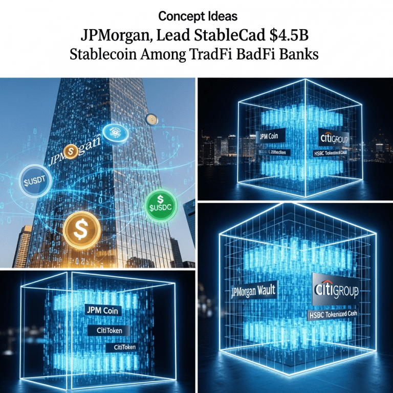 TradFi Banks Issue $4.5B in Stablecoins: New Models Reshape Crypto Sector TradFi Banks Issue $4.5B in Stablecoins: New Models Reshape Crypto Sector