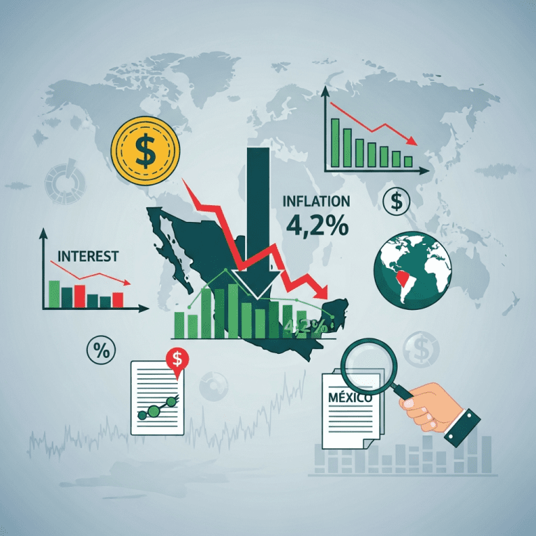 Mexico Inflation Slips to 4.2% in October After Banxico Rate Cut Mexico Inflation Slips to 4.2% in October After Banxico Rate Cut