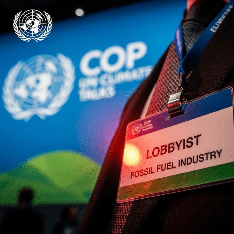 Fossil Fuel Lobbyists at UN Talks: 2,400 Gain Access Amid Rising Emissions Fossil Fuel Lobbyists at UN Talks: 2,400 Gain Access Amid Rising Emissions