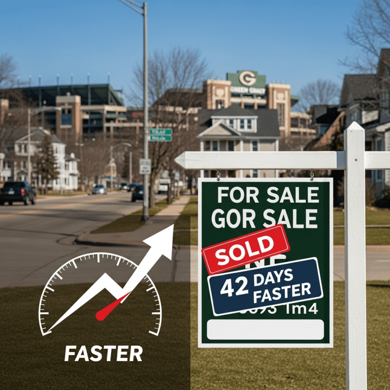 Green Bay Homes Sell 42 Days Faster: Data Reveals Surprising Trend Green Bay Homes Sell 42 Days Faster: Data Reveals Surprising Trend