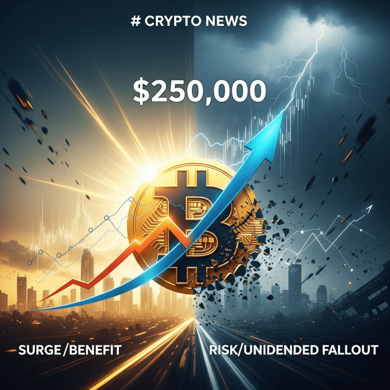 Bitcoin Price Surge to $250K Could Spark Risks, Warns Analyst Bitcoin Price Surge to $250K Could Spark Risks, Warns Analyst