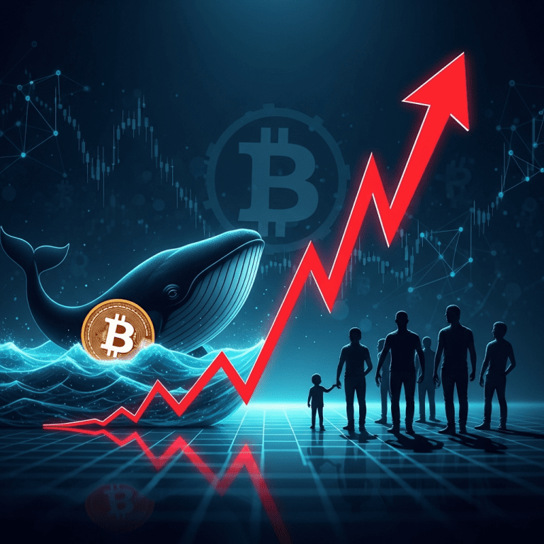 Bitcoin Whale and Retail Divergence Signals Risk: Santiment Warns Investors Bitcoin Whale and Retail Divergence Signals Risk: Santiment Warns Investors