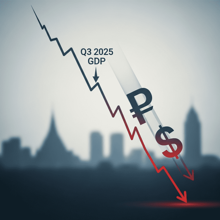 Philippine Growth Shock Triggers Peso Drop and Investor Debate Philippine Growth Shock Triggers Peso Drop and Investor Debate