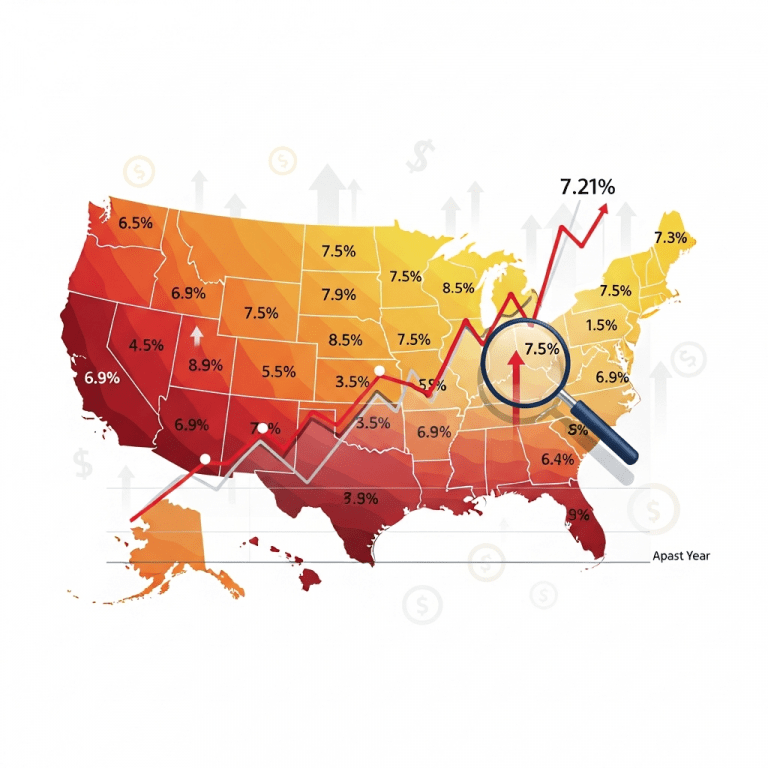 Mapped: Today’s Average 30-Year Mortgage Rate Hits 7.21% Nationwide Mapped: Today’s Average 30-Year Mortgage Rate Hits 7.21% Nationwide