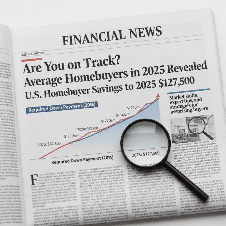 Are You on Track? Average U.S. Homebuyer Savings in 2025 Revealed Are You on Track? Average U.S. Homebuyer Savings in 2025 Revealed