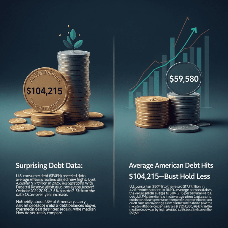 Surprising Debt Data: Where You Rank vs. The Average American in 2025 Surprising Debt Data: Where You Rank vs. The Average American in 2025