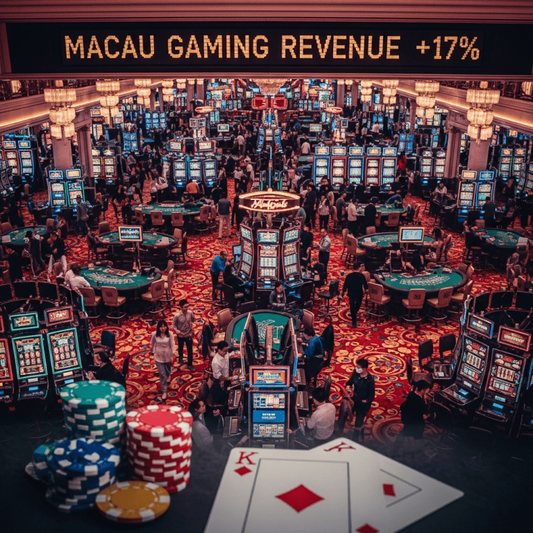 Macau Gaming Revenue Surges 17%: Post-Golden Week Exceeds Forecasts