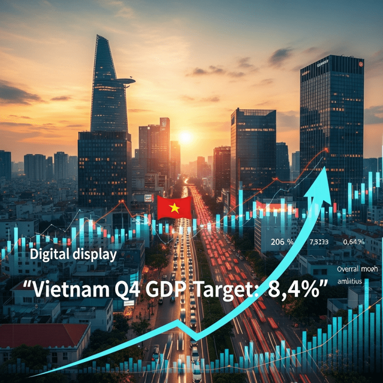 Vietnam PM Targets Ambitious 8.4% Q4 GDP Growth: Can Hanoi Deliver? Vietnam PM Targets Ambitious 8.4% Q4 GDP Growth: Can Hanoi Deliver?