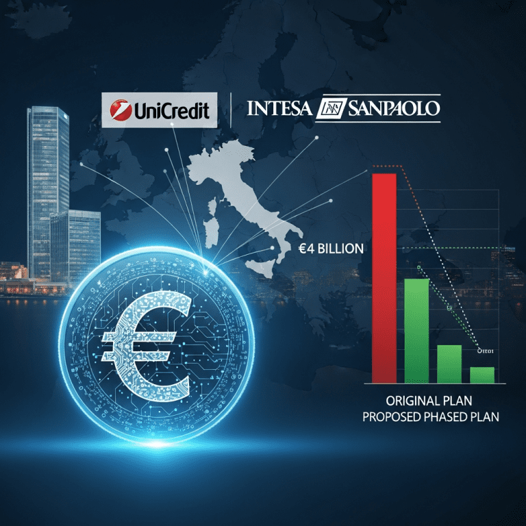 Italian Banks Back Digital Euro Launch, Press ECB on Cost Allocation Italian Banks Back Digital Euro Launch, Press ECB on Cost Allocation