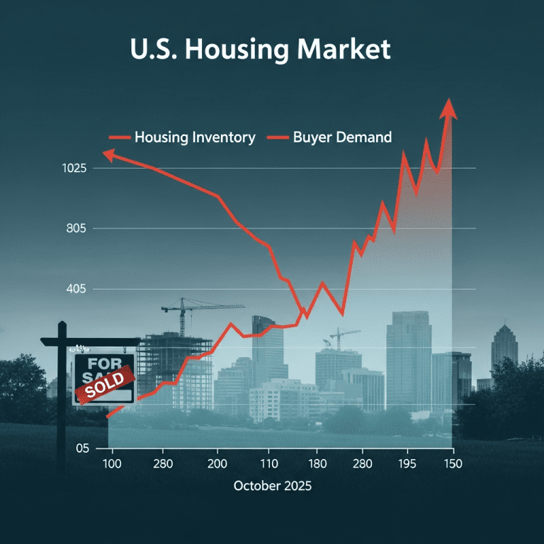 Housing Inventory Falls 17% as U.S. Demand Surges: Key Numbers for 2025 Housing Inventory Falls 17% as U.S. Demand Surges: Key Numbers for 2025