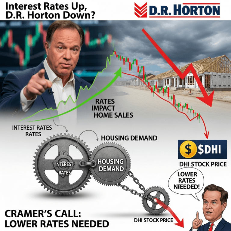 D.R. Horton Stock Lags as Jim Cramer Urges Lower Rates for Rebound D.R. Horton Stock Lags as Jim Cramer Urges Lower Rates for Rebound