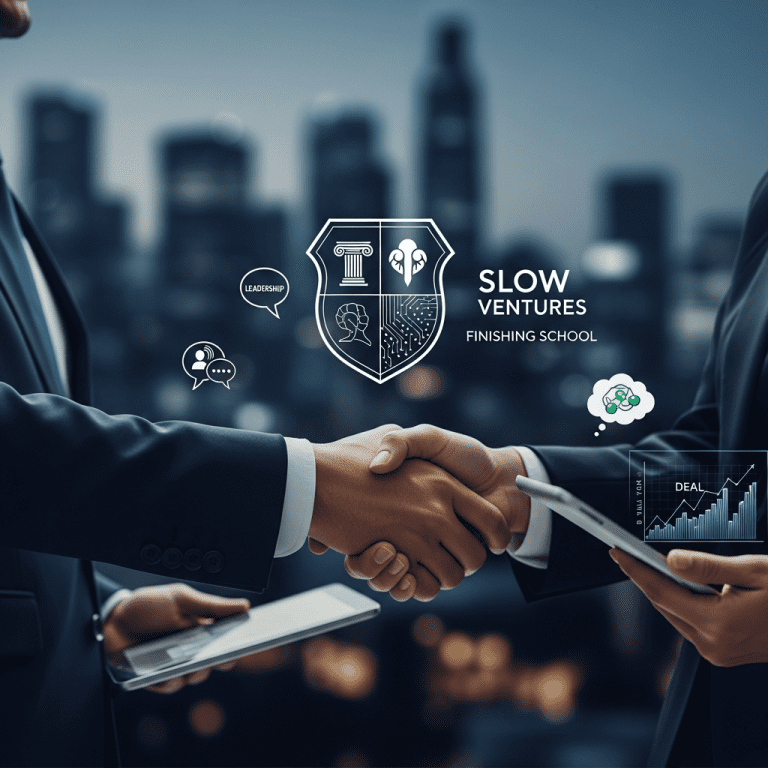 Slow Ventures Launches Finishing School to Reboot Founder Image in 2025 Slow Ventures Launches Finishing School to Reboot Founder Image in 2025