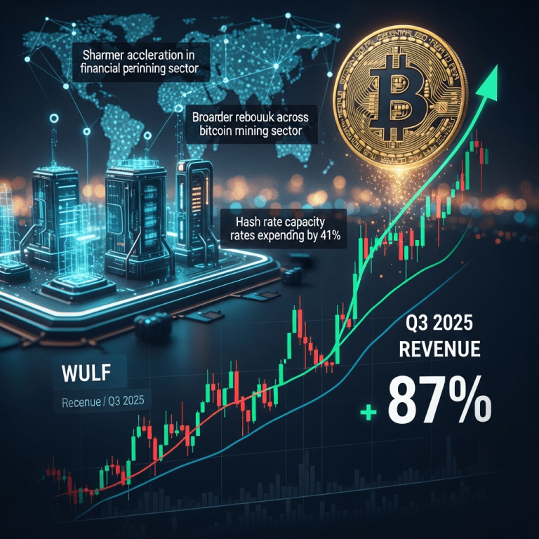 TeraWulf Q3 Revenue Surges 87% as Bitcoin Doubles in 2025 TeraWulf Q3 Revenue Surges 87% as Bitcoin Doubles in 2025