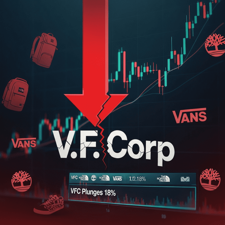 V.F. Corp Stock Plunges 18% After Jim Cramer Slams Weak Guidance V.F. Corp Stock Plunges 18% After Jim Cramer Slams Weak Guidance