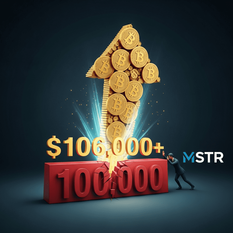 Bitcoin Price Surge Above $106,000 as MicroStrategy Buys 487 Coins Bitcoin Price Surge Above $106,000 as MicroStrategy Buys 487 Coins