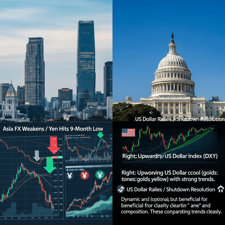 Yen Slumps to 9-Month Low: Asia FX Down as Dollar Gains on US Deal Yen Slumps to 9-Month Low: Asia FX Down as Dollar Gains on US Deal