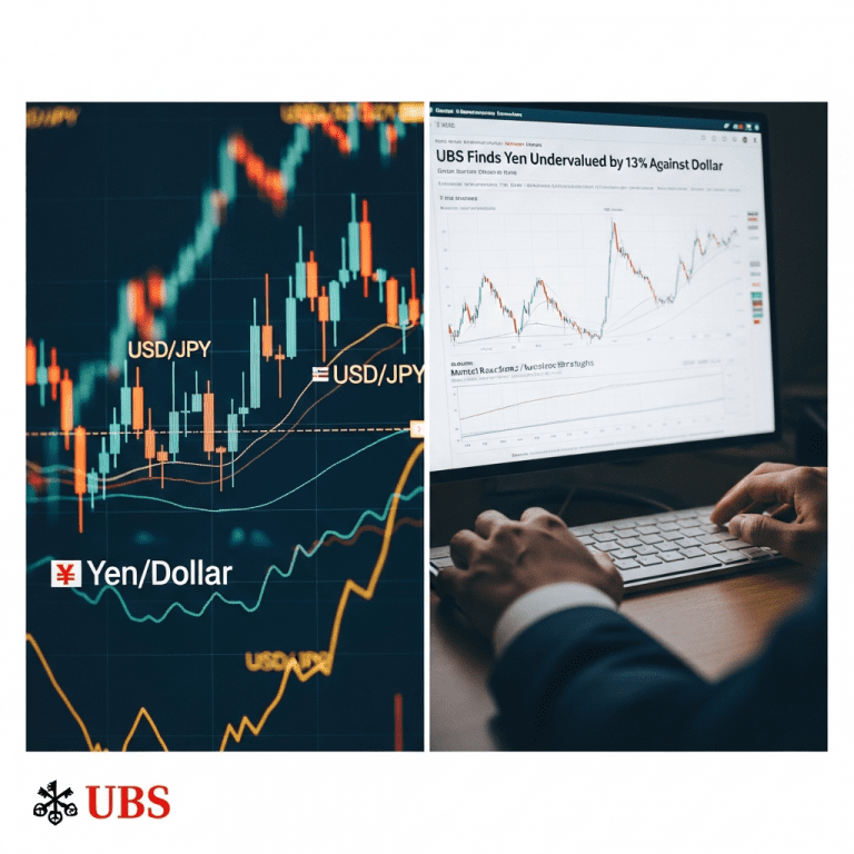 Yen Undervalued 13% vs Dollar: UBS Reveals Forex Market Opportunity Yen Undervalued 13% vs Dollar: UBS Reveals Forex Market Opportunity