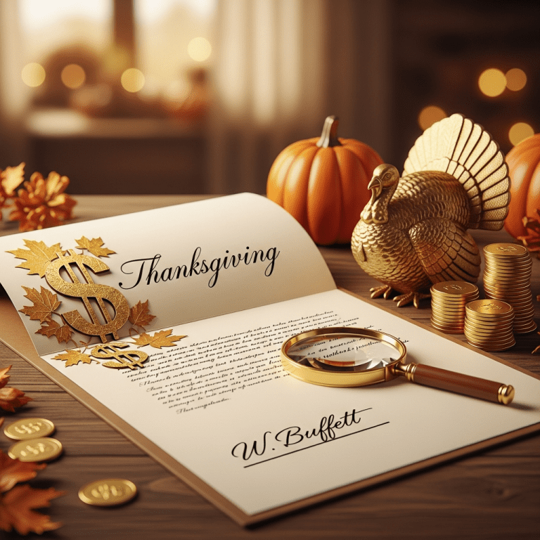 Warren Buffett’s Thanksgiving Letter Reveals $39B Investments, Surprises Startup Sector Warren Buffett’s Thanksgiving Letter Reveals $39B Investments, Surprises Startup Sector