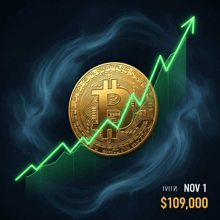 Bitcoin Price Rebounds to $109,000: Traders Anticipate November Rally