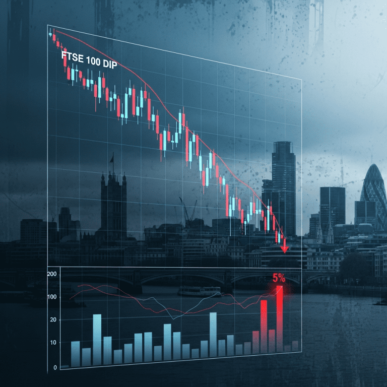 FTSE 100 Dips as UK Unemployment Hits 5%—Highest Since 2021 FTSE 100 Dips as UK Unemployment Hits 5%—Highest Since 2021