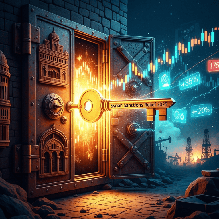 Syrian President Meets Trump: Sanctions Relief Sparks Market Rally Syrian President Meets Trump: Sanctions Relief Sparks Market Rally