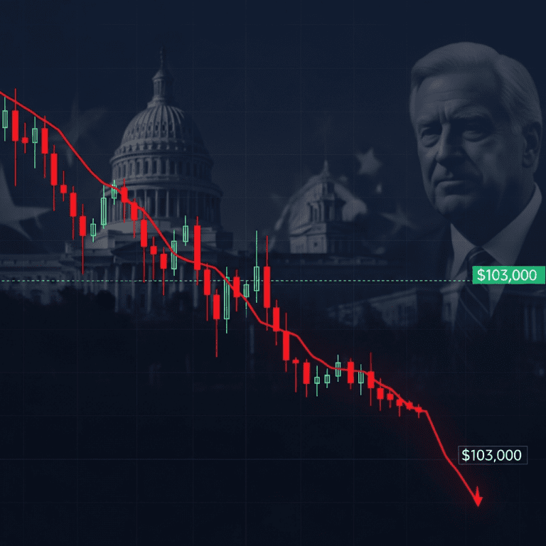 Bitcoin Price Falls to $103,000 as Reopening Spurs Volatility Bitcoin Price Falls to $103,000 as Reopening Spurs Volatility