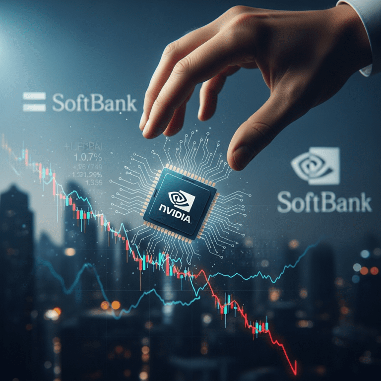SoftBank Offloads Entire Nvidia Stake—Shares Drop 4.7% Amid Heavy Volumes SoftBank Offloads Entire Nvidia Stake—Shares Drop 4.7% Amid Heavy Volumes