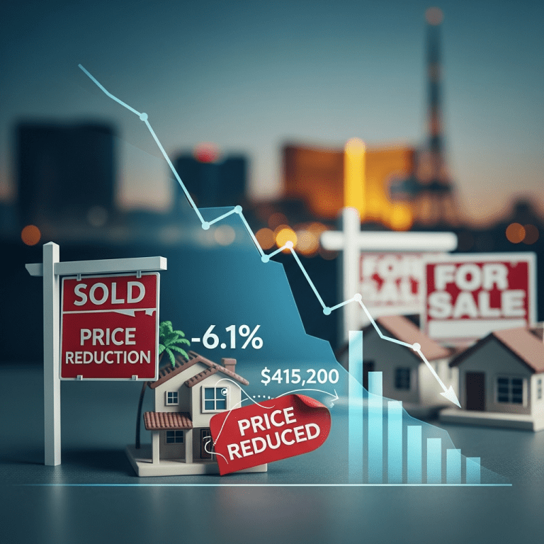 Las Vegas Home Sellers Slash Prices as Market Faces 13% Inventory Surge Las Vegas Home Sellers Slash Prices as Market Faces 13% Inventory Surge