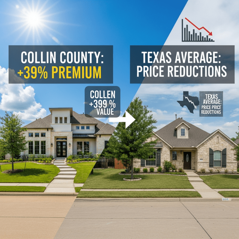 Collin County Homes Sell at 39% Premium as Texas Market Shifts Collin County Homes Sell at 39% Premium as Texas Market Shifts